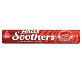 Halls Soothers Strawberry 45g