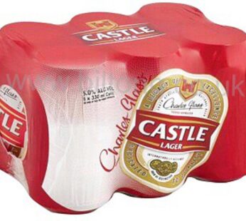 castle lager 330ml cans x 6 pack