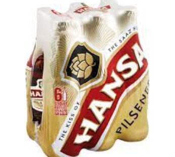 hansa pilsener 340ml bottles x 6 pack