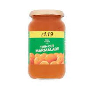 happy shopper thin cut marmalade 454g