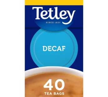 tetley decaf 40 tea bags