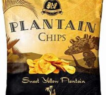 Olu olu plantain yellow chips 60g