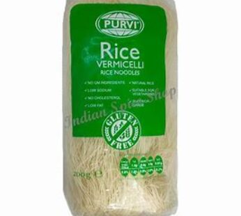 Purvi Rice Vermicelli Noodles Gluten-Free 200g