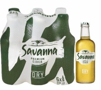 Savanna dry 330ml x 6 pack