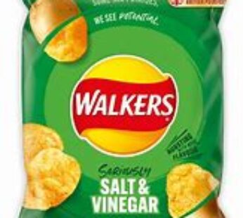 Walkers salt & vinegar 70g